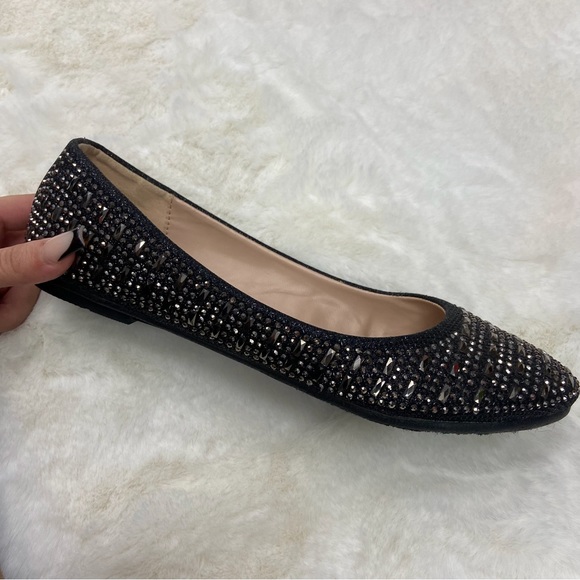 Sparkly rhinestone flats - Picture 2 of 3